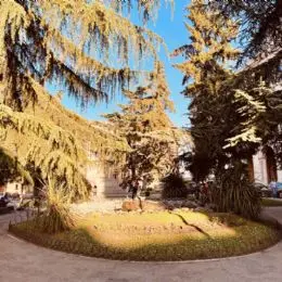 Gartenplatz Italien