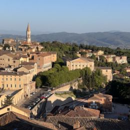 Panorama von Perugia