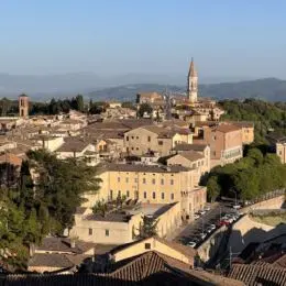 panorama desde plaza italia